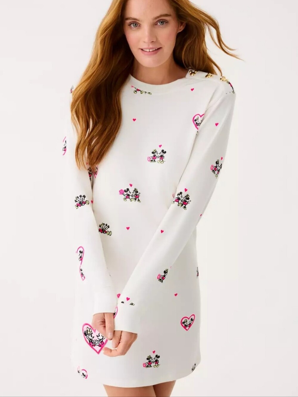 NWT Lilly Pulitzer x Disney Ballad Long Sleeve Dress